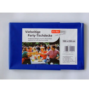 Blue Party Table Cover 1/2.5m